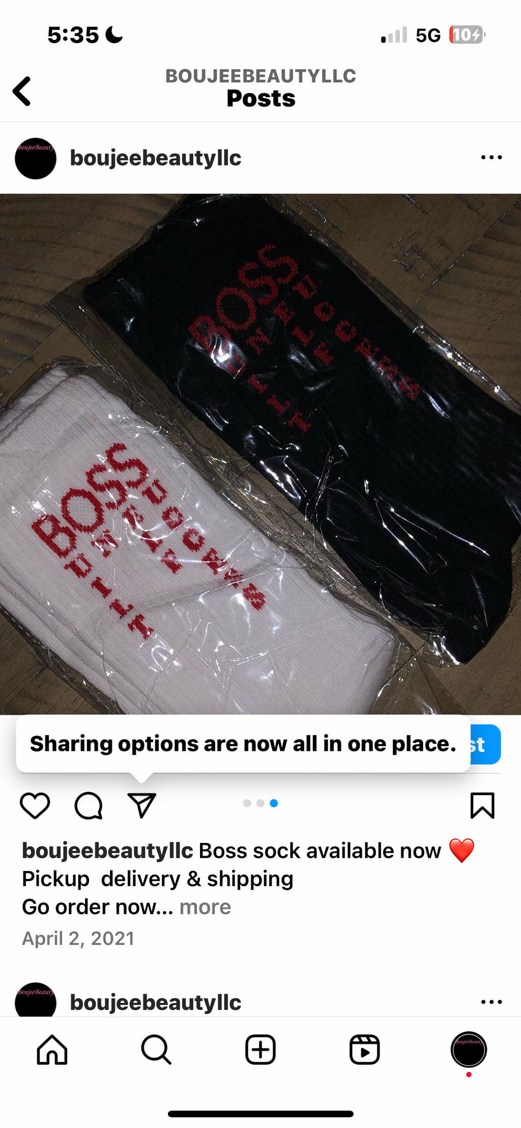 Boss Socks
