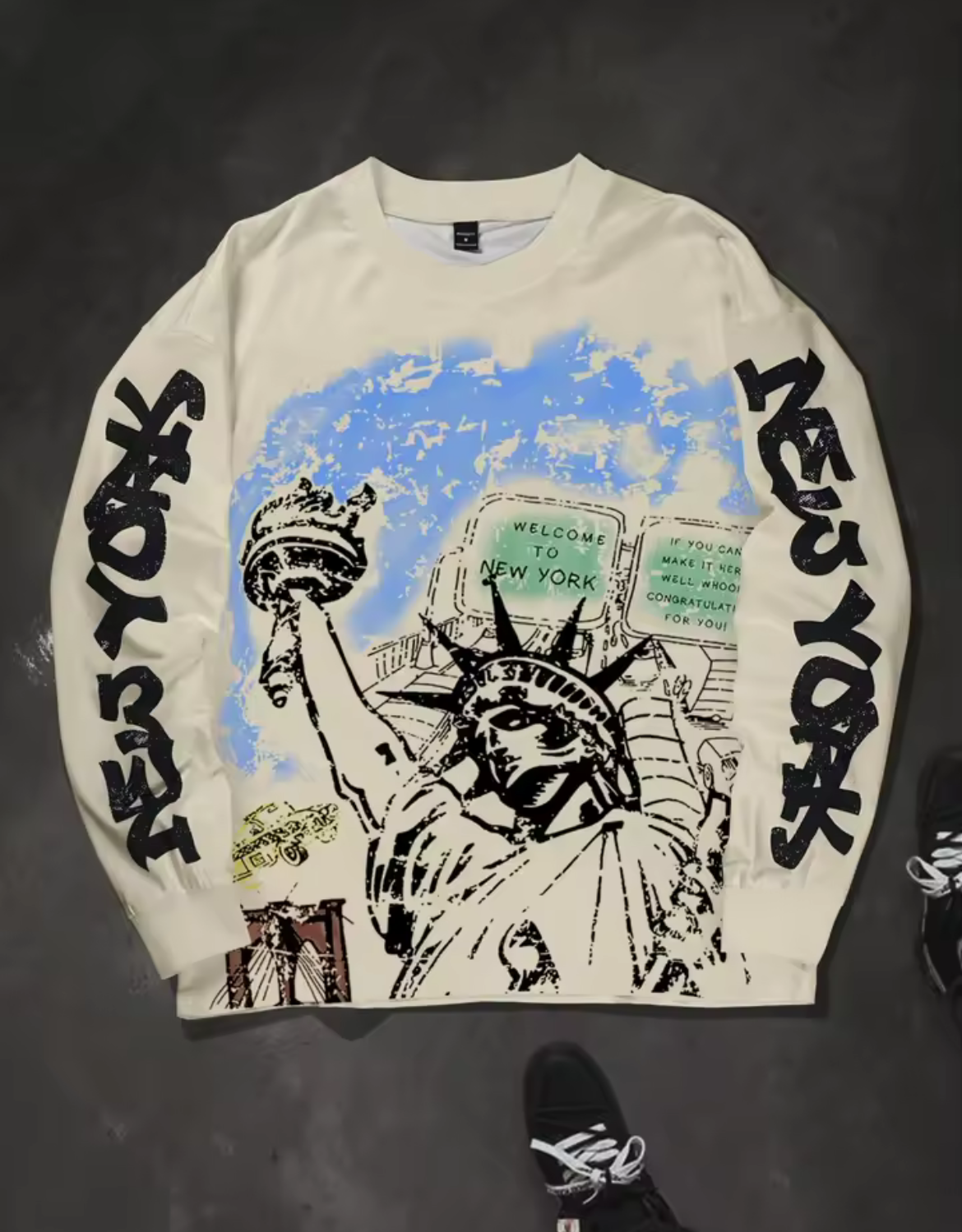 New York Swag Top