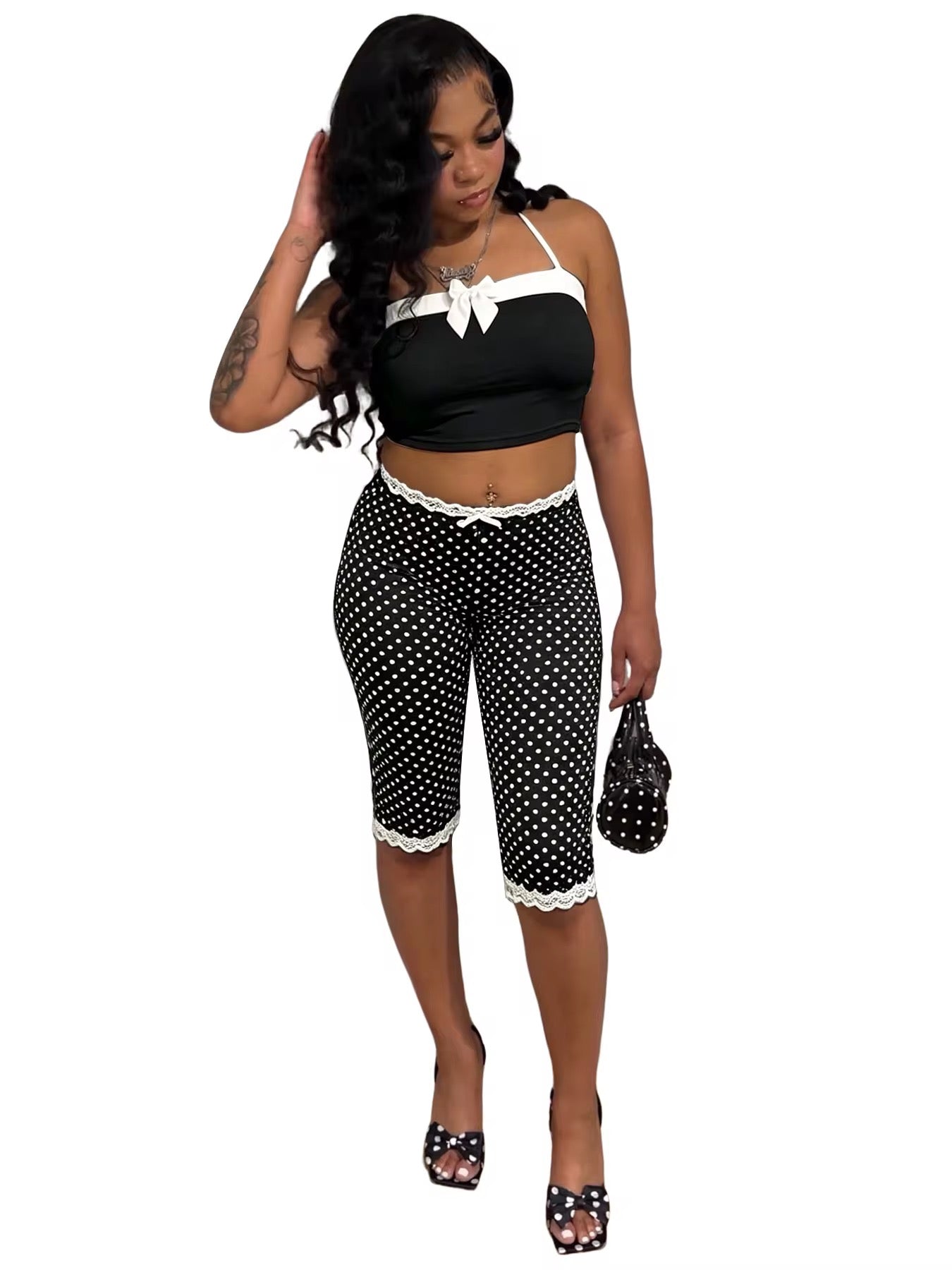 Polka Hot Capri set