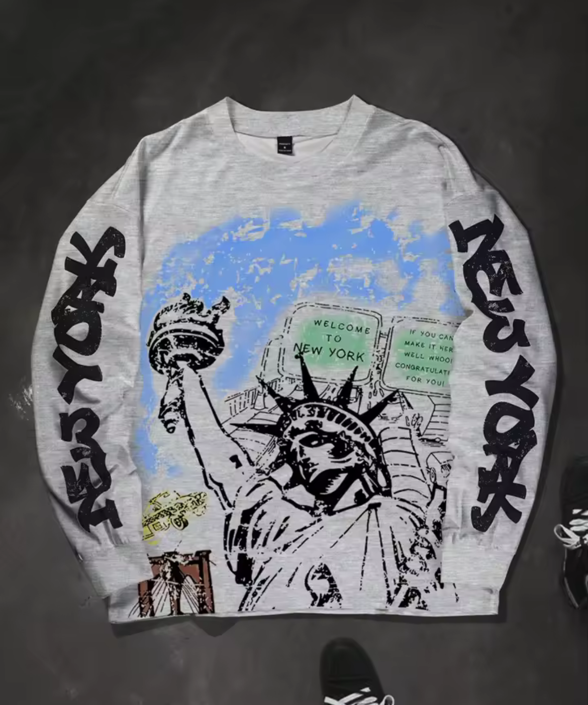 New York Swag Top
