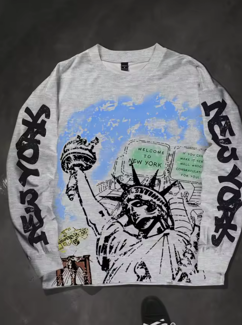 New York Swag Top