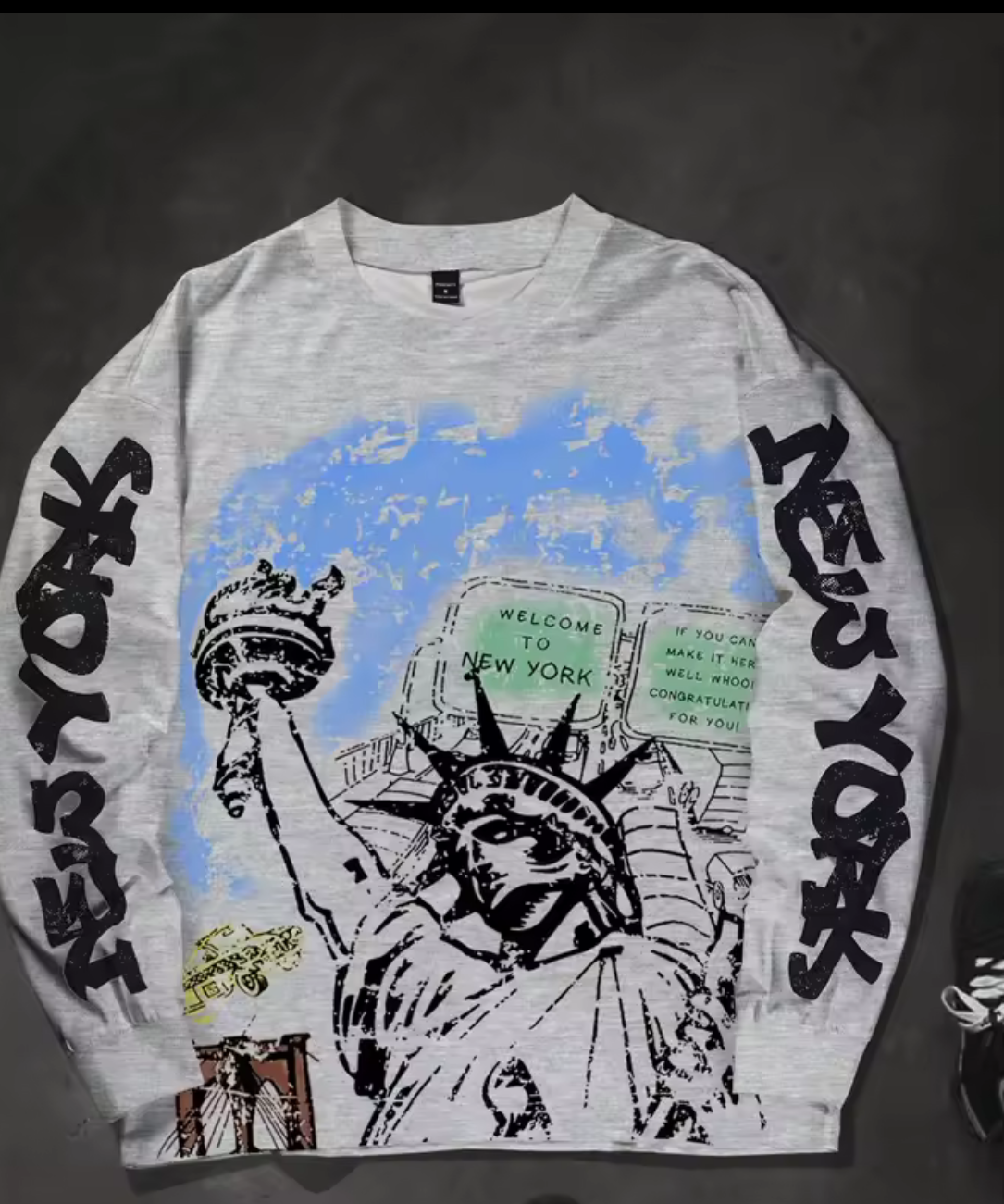 New York Swag Top