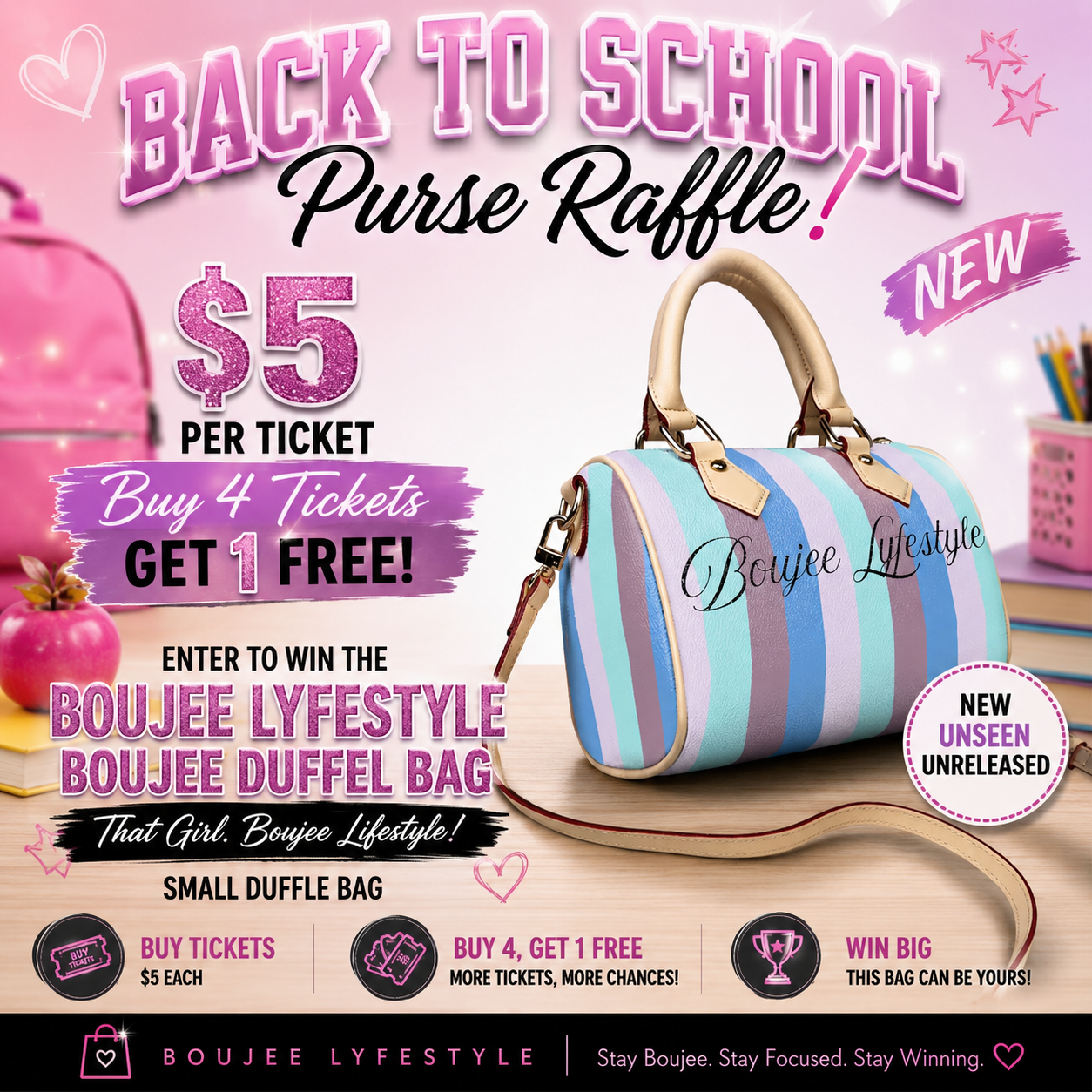 Back To School Purse Raffle