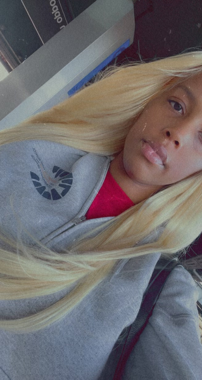 613 Brazilian straight Frontal Wig